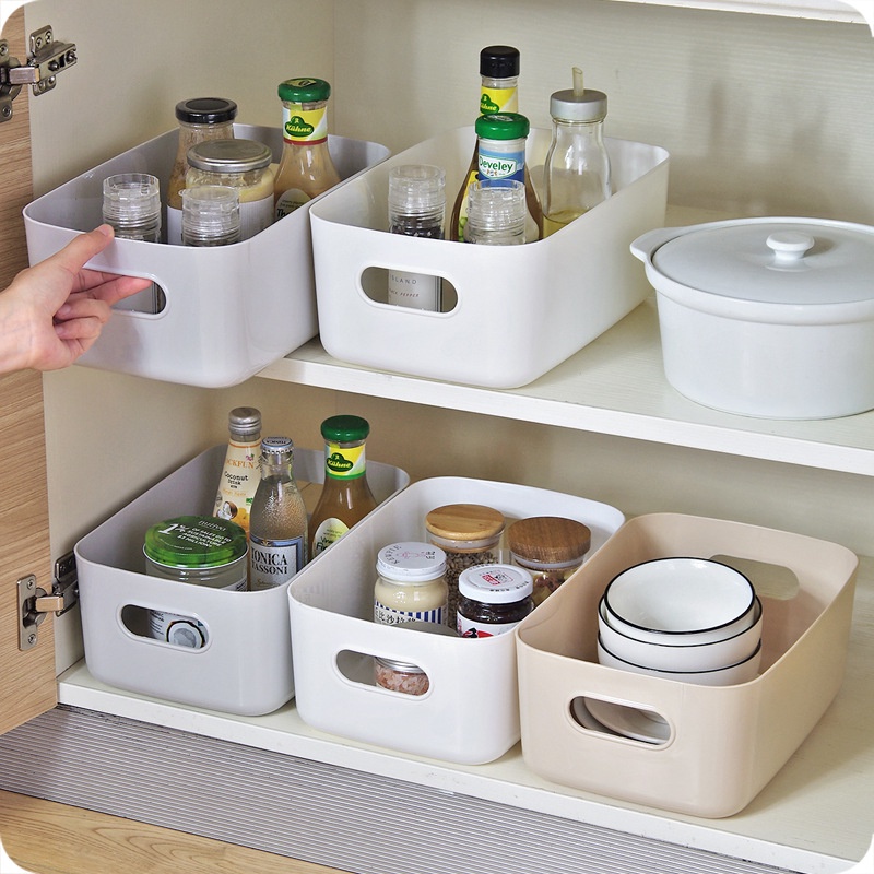 Organizer Box / Box Kotak Penyimpanan Serbaguna / Bin Pantry Kamar / Organizer Meja / Kotak Organizer