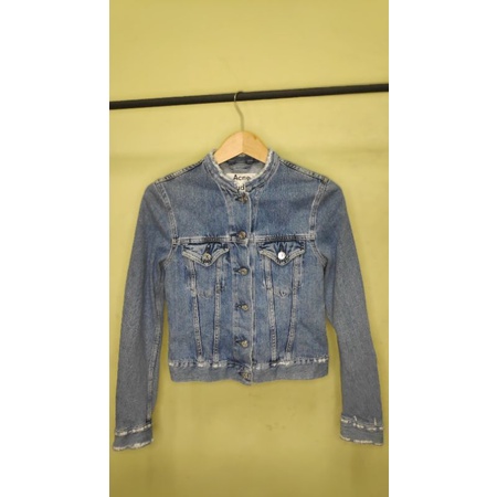 jaket denim acne studios second mulus