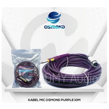 Kabel mic Cable Microphone OSMOND 10 Meter