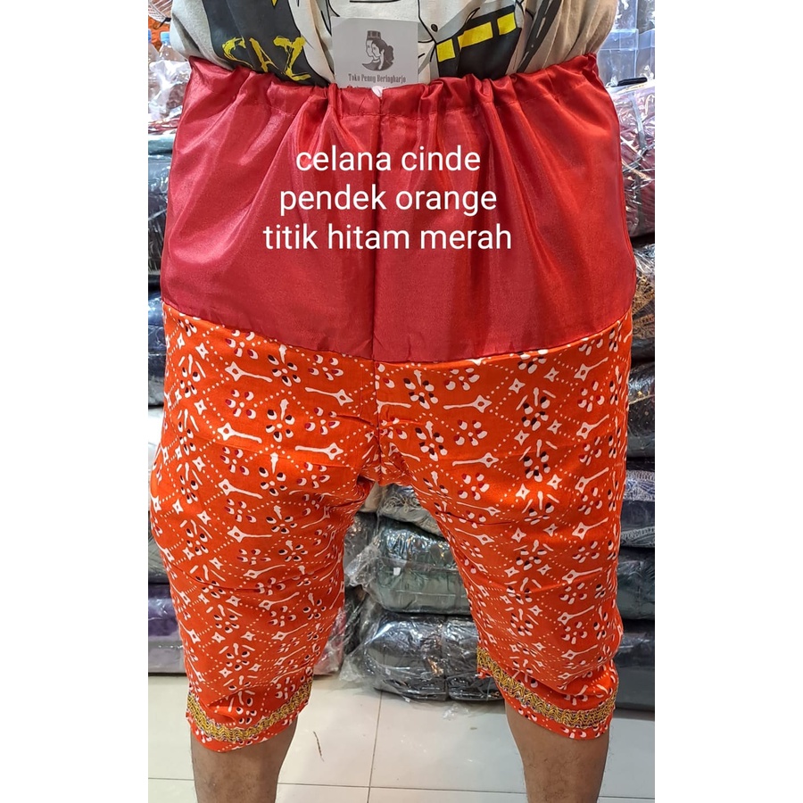 Celana Kain Cinde Pendek dan Panjang