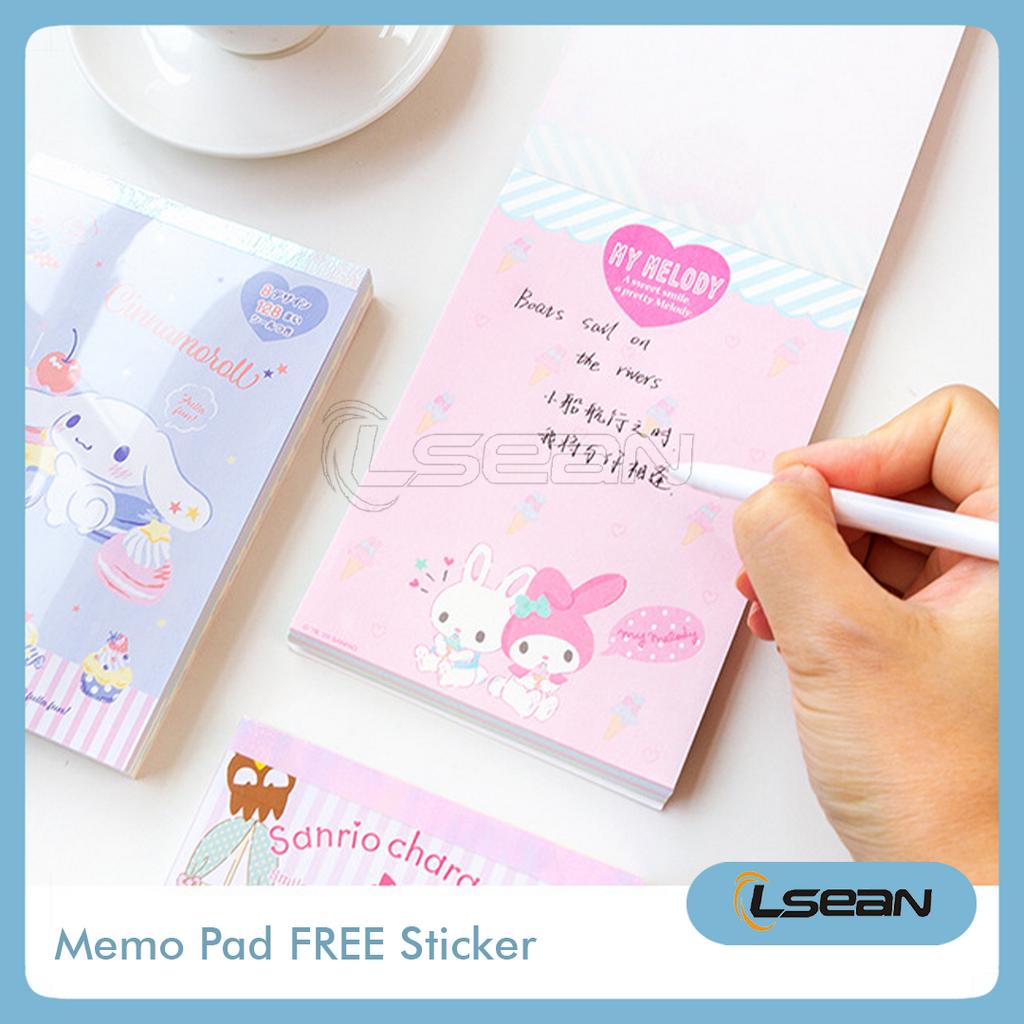 Notepad Buku Tulis Catatan Agenda Notebook Kartun Lucu FREE STICKER