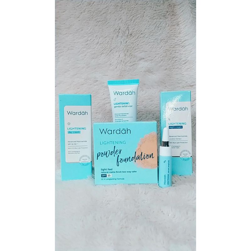 PAKET WARDAH LIGHTENING SERIES (5 item) - WARDAH PAKET ORIGINAL 100%