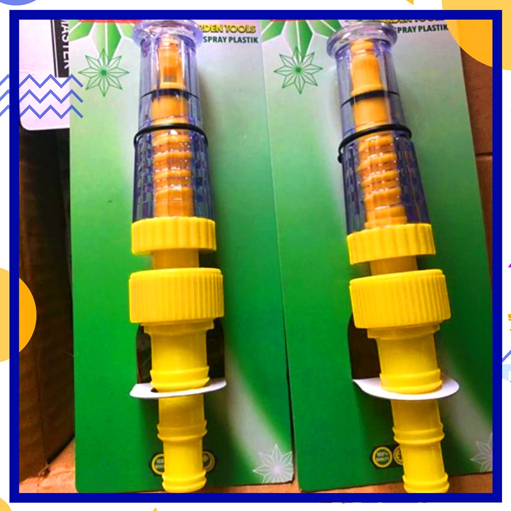 Semprotan Air Putar Water Spray Model Lurus PVC Tebal Serbaguna - Semprotan Taman Cuci Motor Semprotan Tanaman Model Air Lurus PVC