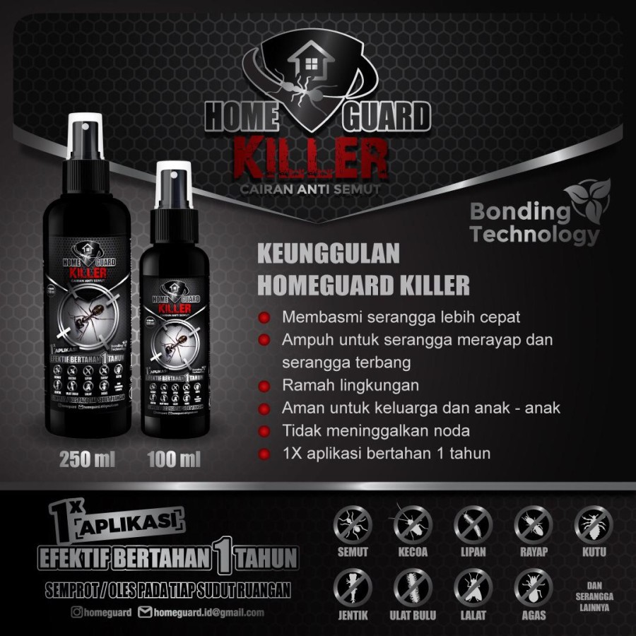 HOME GUARD Cairan Anti Serangga Killer Series 500ml