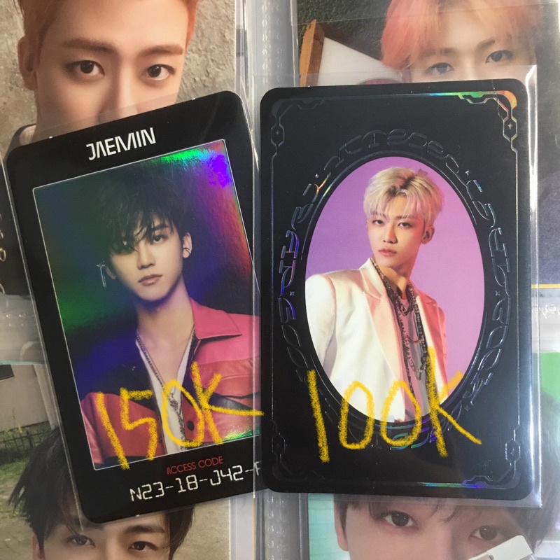 PHOTOCARD PC OFFICIAL JAEMIN AC & JAEMIN YB (acces card & yearbook)