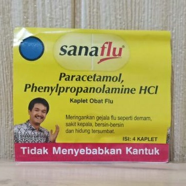 SANAFLU 4 Tablet | Mengobati Flu