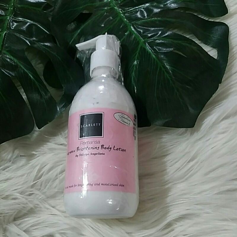 Body lotion scarlet Body lotion pemutih