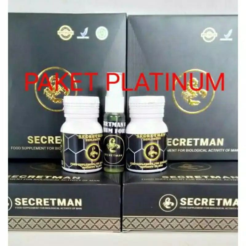 PAKET PLATINUM SECRETMAN