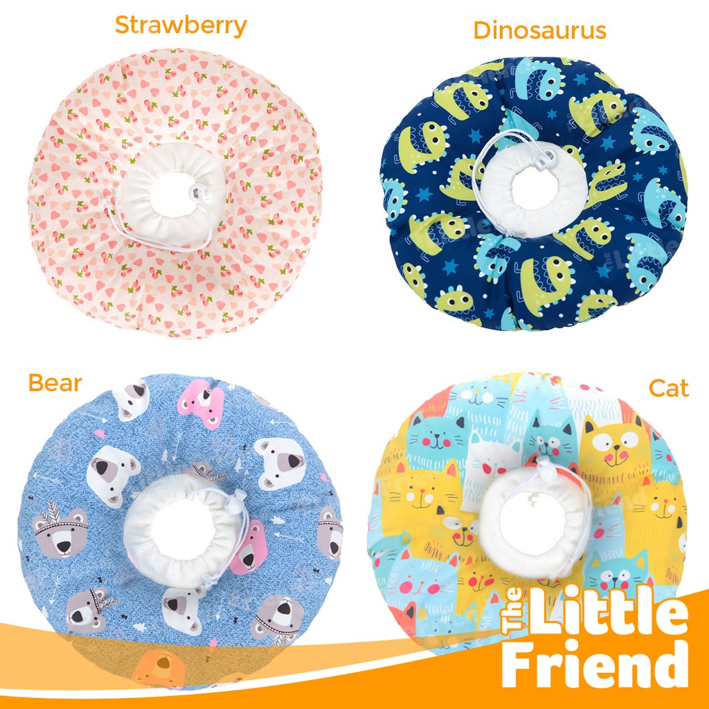 Bantalan Penutup Pelindung Kepala Anjing Kucing Ring Pet Collar Cone