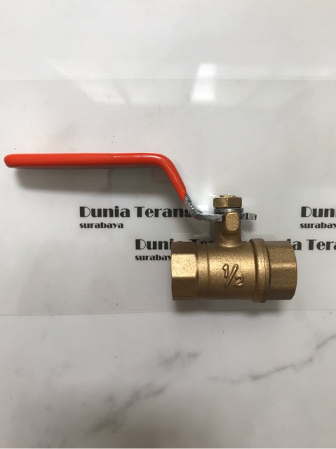 Stop Kran Air / Ball Valve Kuningan 1/2” FREDER