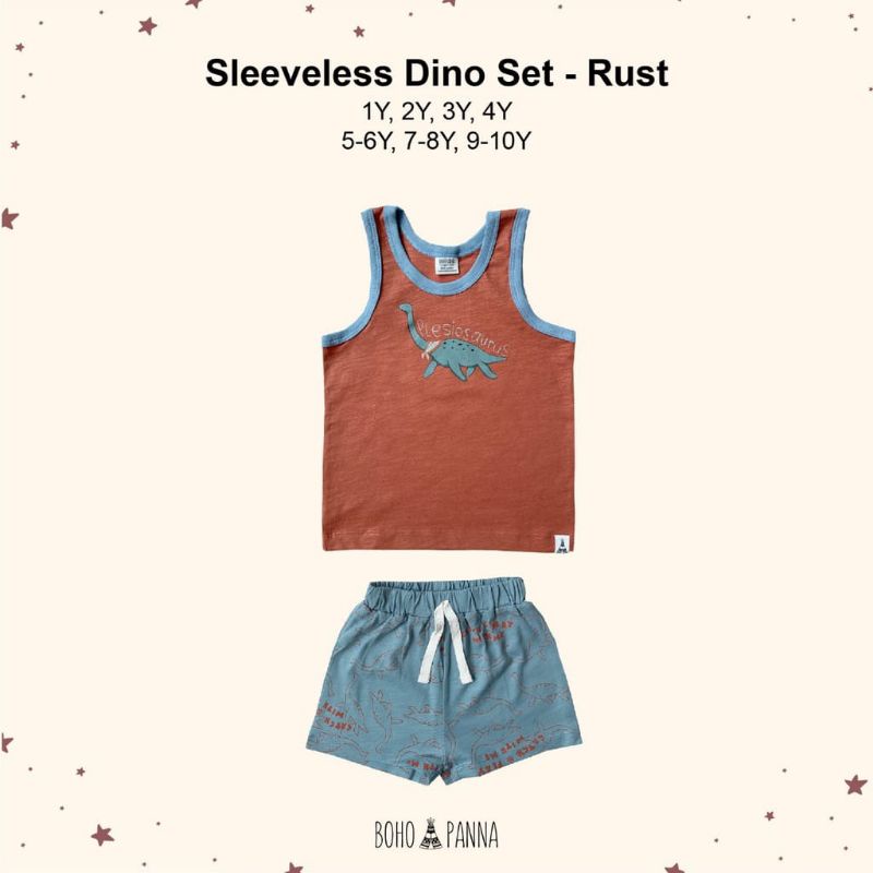 Bohopanna - Sleeveless Dino Set