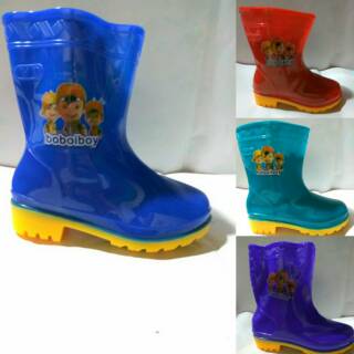  Sepatu  Boot Anak  Jelly  Boot Premium Kids Karakter Sepatu  