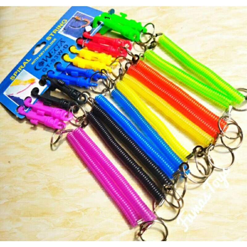 

ganci / gantungan kunci spiral