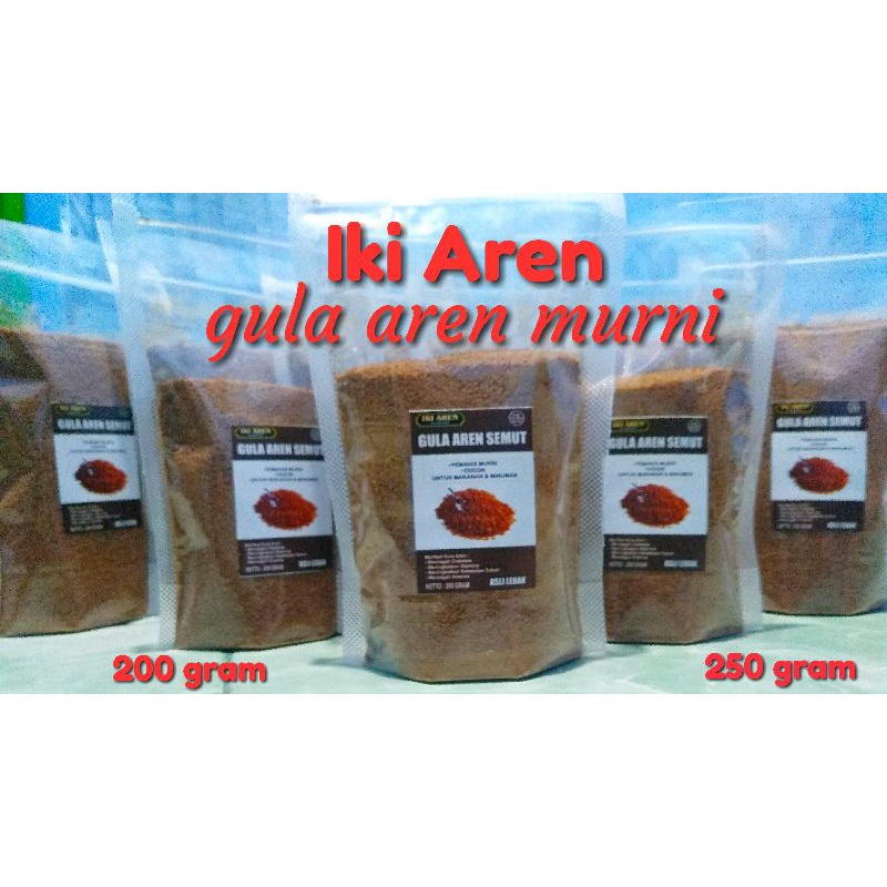 

Iki Aren,gula aren semut premium grade A #200grm/500grm