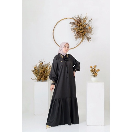 AUDINA DRESS BY IYALUNA / gamis wanita muslimah