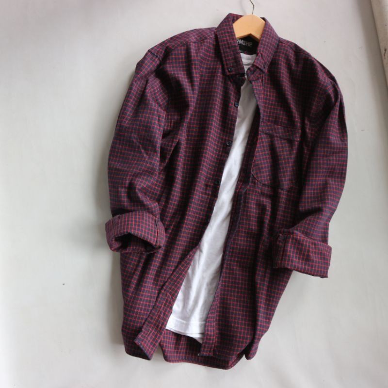 KEMEJA FLANEL SUPER PREMIUM LANGAN PANJANG UNISEX LIMITED