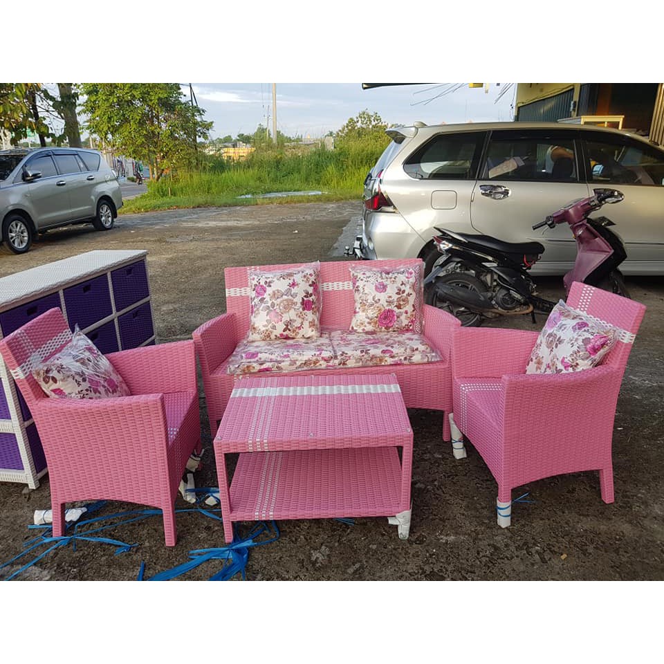 SOFA HAWAI ROTAN SINTETIS