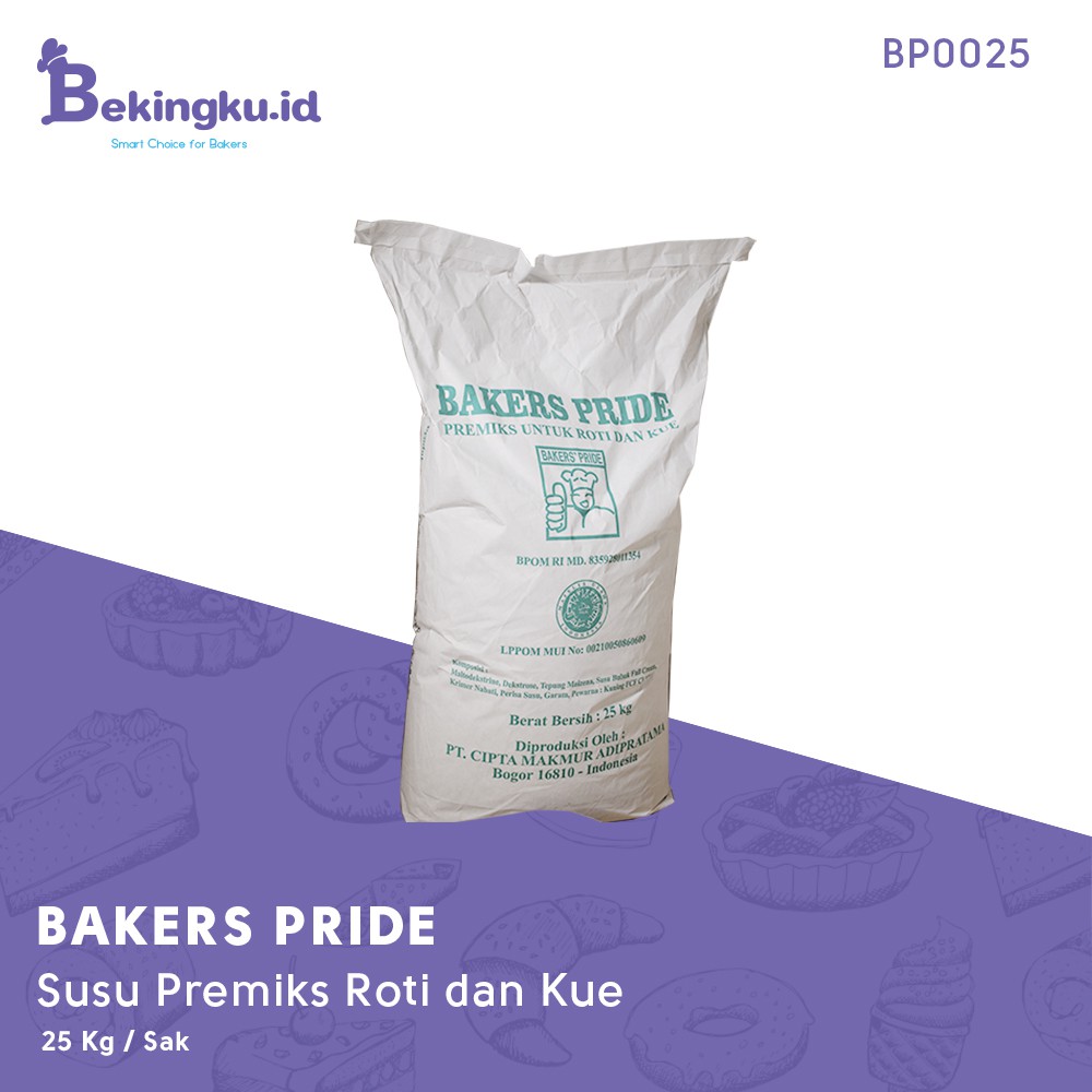 Susu Bubuk Bakers Pride Kemasan 25 kg