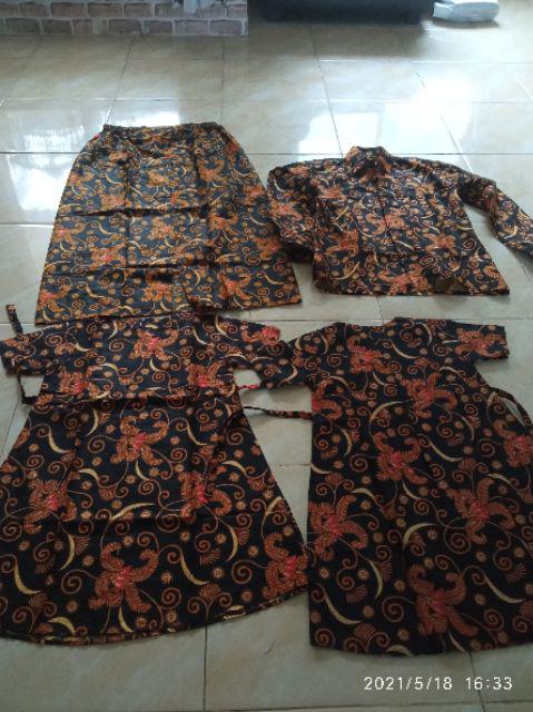 Dress Batik Anak Usia 6 Sampai 12 Tahun - Motif Batik Bervariasi - Batik Anak Harga Ecer Bisa Cod