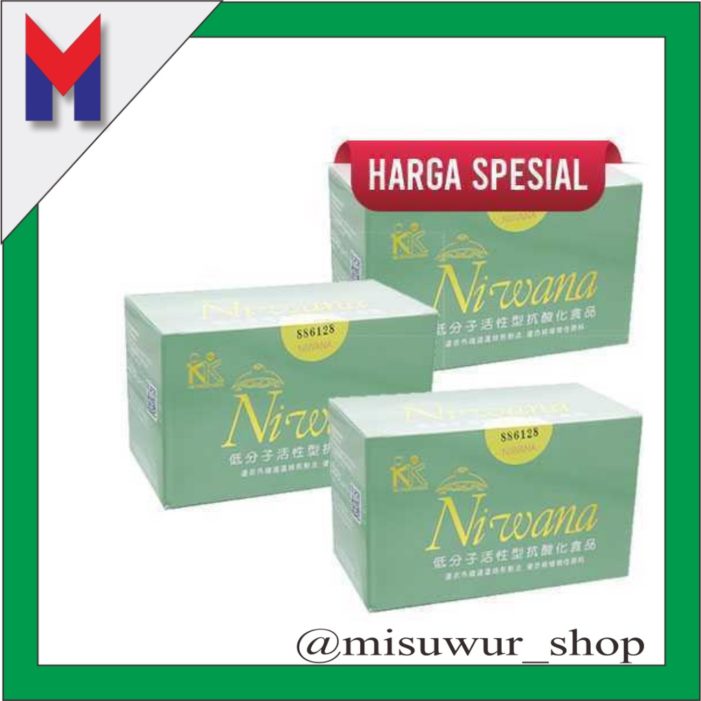 multi antioksidan Niwana SOD 3 Paket KK Indonesia Original