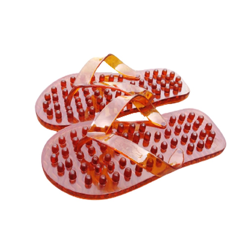 Sandal Plastik Refleksi Akupuntur Rematik Pria Wanita
