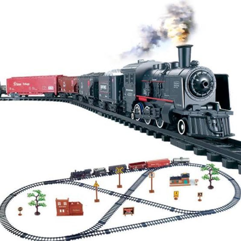 MAINAN ANAK KERETA API RAILKING UKURAN BESAR MAINAN