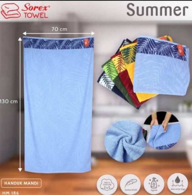 Handuk Sorex towel Hm 186 187 188