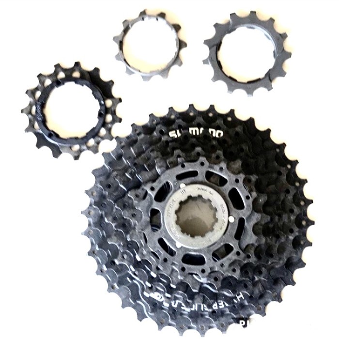 Sproket sepeda Shimano 9 speed - 11-34T