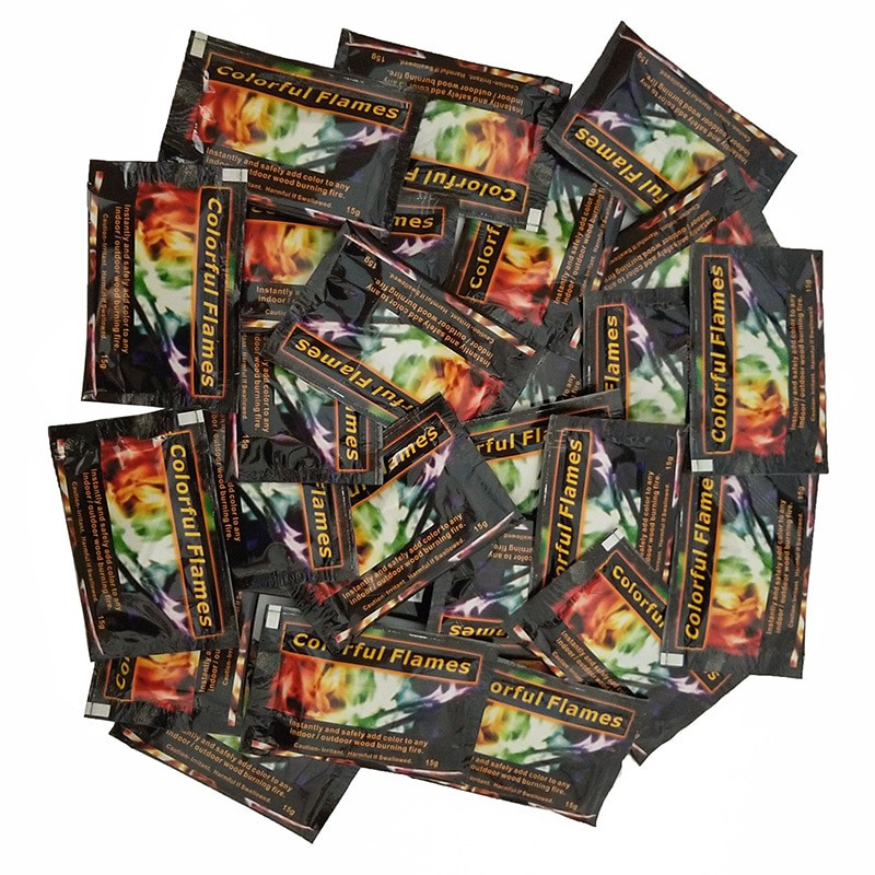 Bubuk Api Warna Warni Sulap Magic Trick Fire Colorful Flame Powder 15g - YY064