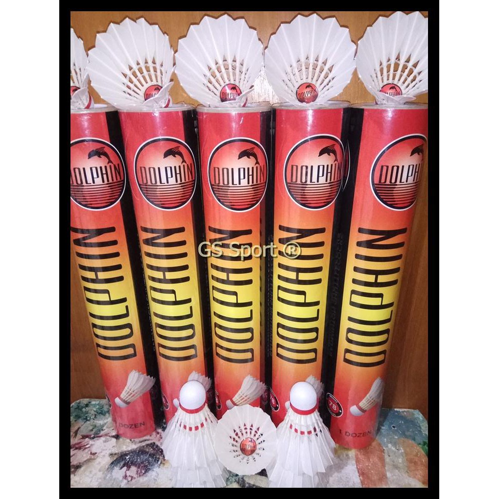 MURAH Shuttlecock DOLPHIN MERAH