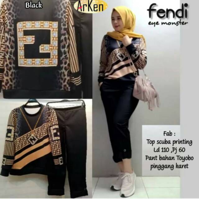 Fendi eye monster