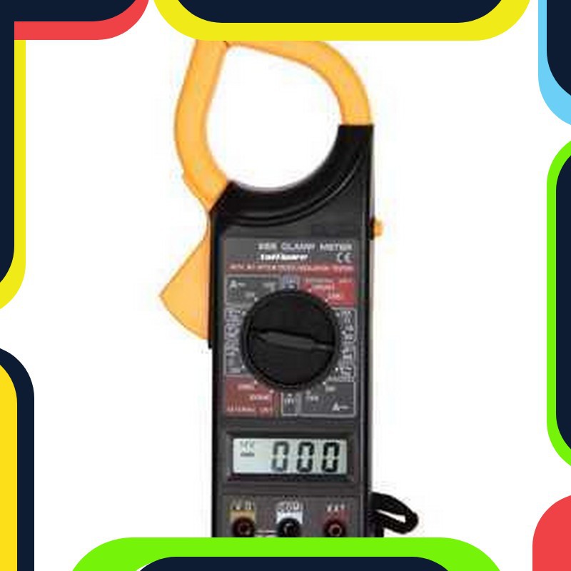 Bayar Ditempat Taffware Digital Clamp Multimeter Tang Ampere - DT266