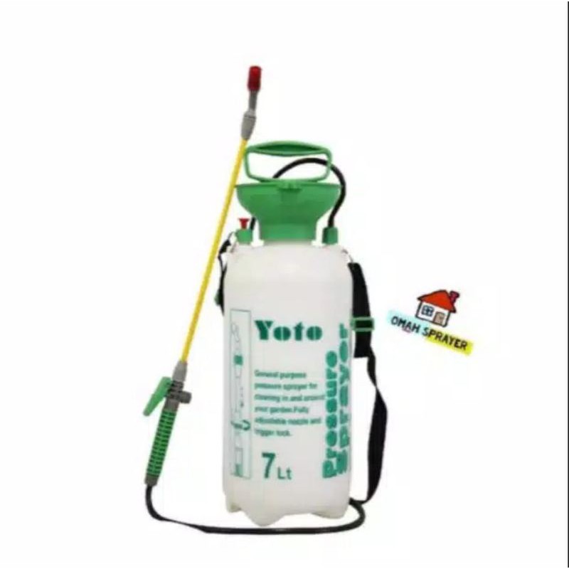 Yoto Sprayer 7 liter - Cuci Gudang Sprayer / Semprotan Hama / disinfektan