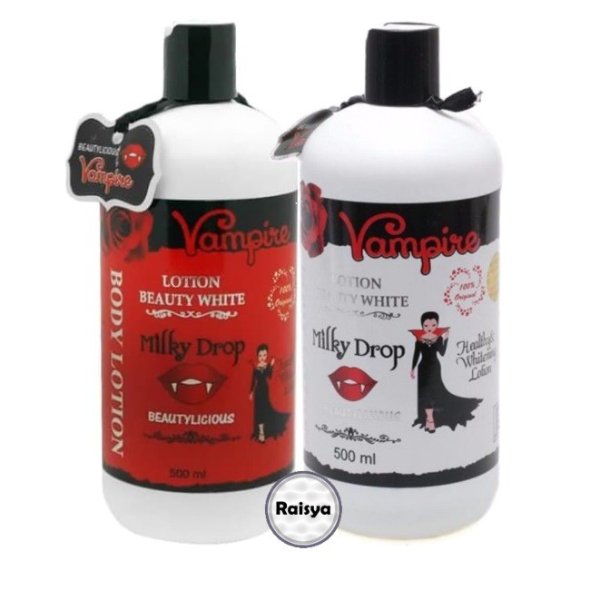 Body Lotion Vampire 500mL / Hand Body Lotion Vampire Merah / Putih