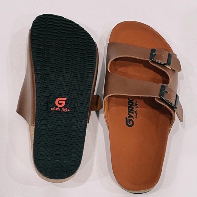 Sandal Slop Gymik Bromo Tan Original