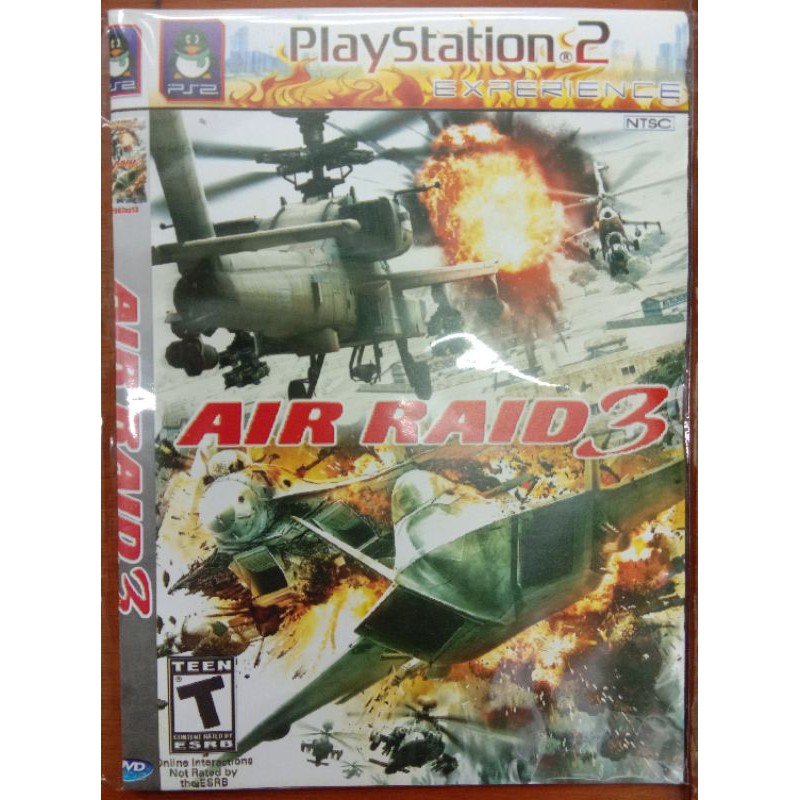 Kaset Ps2 Game Air Raid 3