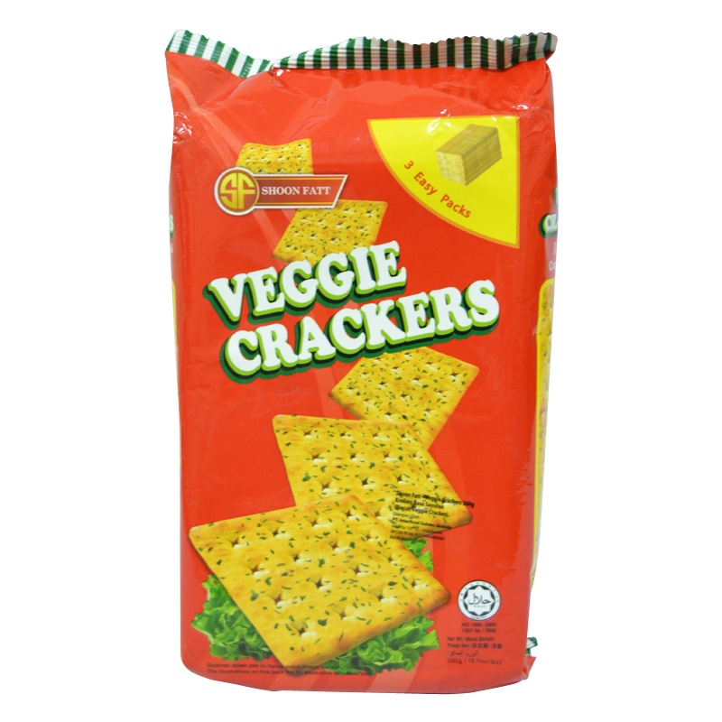 

Shoon Fatt Bisc Veggie Cracker 360Gr