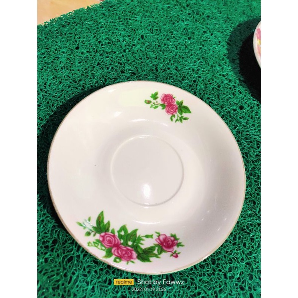 lepek cangkir/lepek kopi/tatakan cangkir/lepek keramik/cangkir jadul/cangkir kopi/lepek jadul