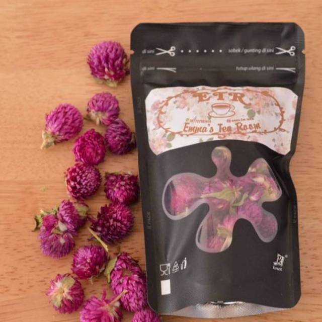 

Teh bunga Globe Amaranth