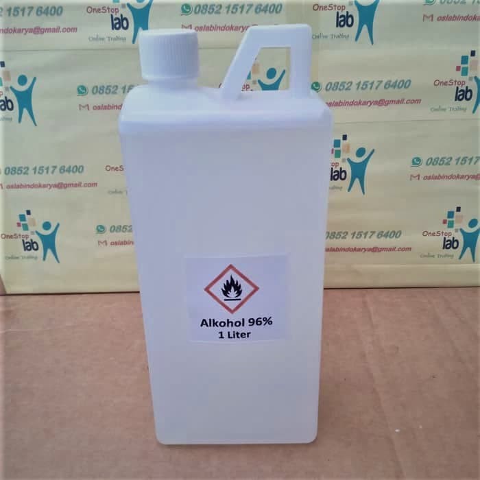 Alkohol Teknis 96% 1 Liter Ethanol 96% industrial grade