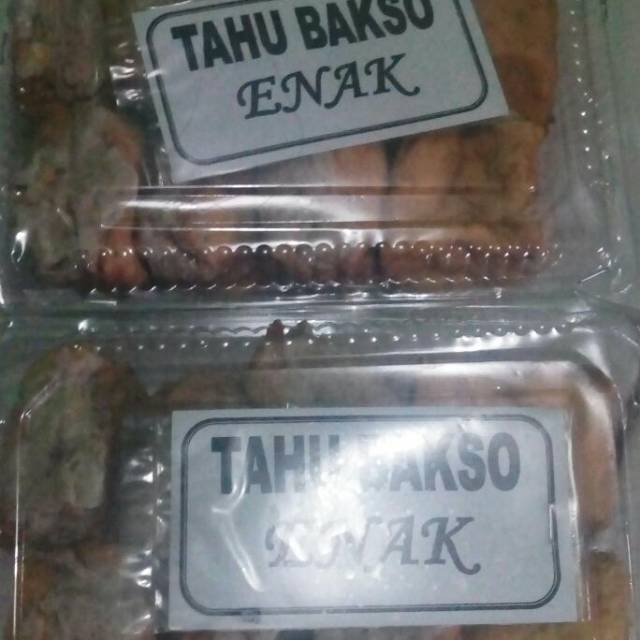 

tahu bakso enak