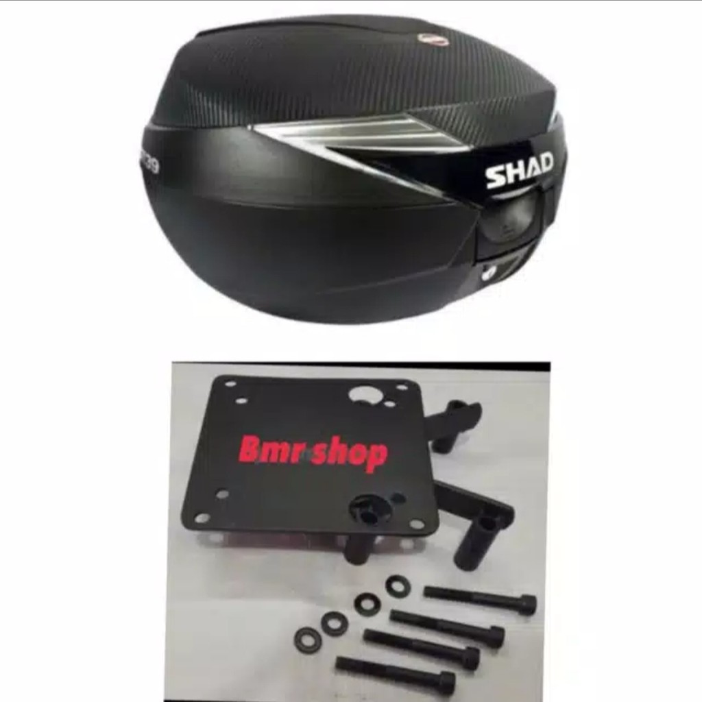 paket box shad sh 39 dan breket box shad pcx 160 , bracket box pcx 160 , bracket shad , box shad