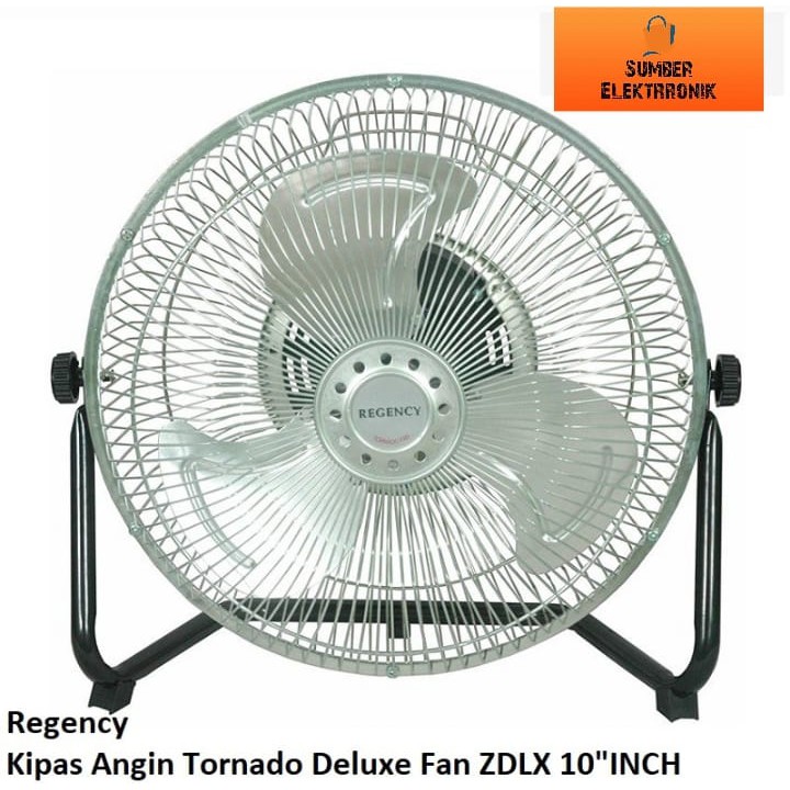 Regency Kipas Angin Tornado Deluxe Fan ZDLX10&quot; 10Inch