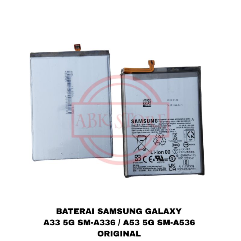 BATERAI BATTERY SAMSUNG GALAXY A33 A336 / A53 5G A536 BATRE ORIGINAL