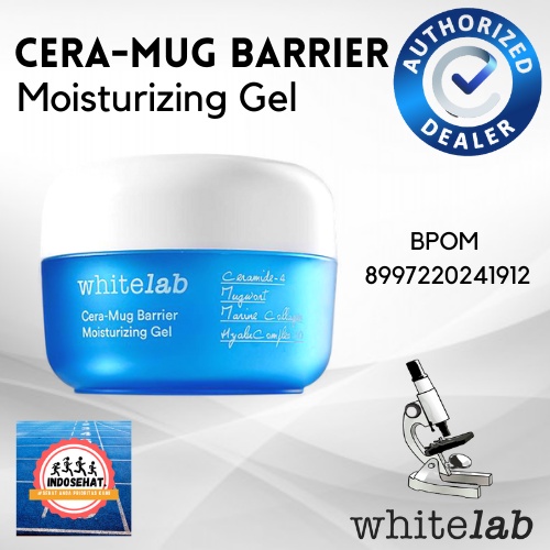 WHITELAB Cera-Mug Barrier Moisturizing Gel - Gel Moisturizer Perawatan Pelembab Penghalus Skin Barrier Kulit Wajah