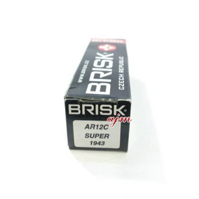 Busi Motor Brisk Copper Racing AR12C Nmax Vixion Satria MX Beat Vario Xabre Lexi MT15 MT25