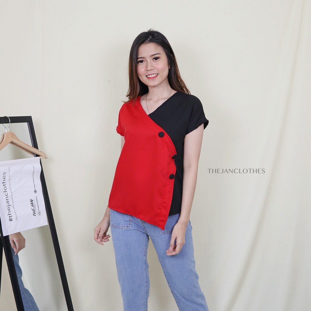 Renaya top rd - Thejanclothes