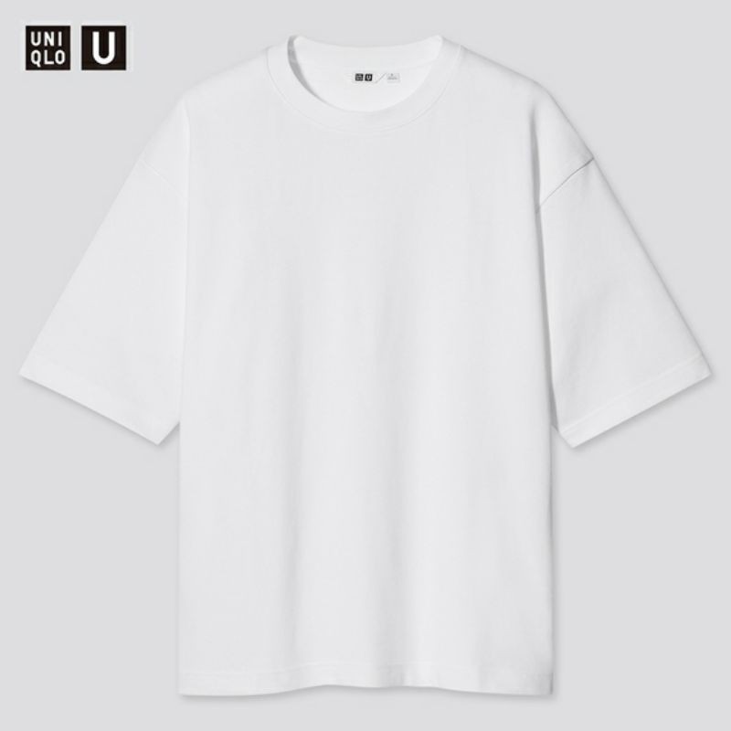Uniqlo T-shirt Oversize crew neck