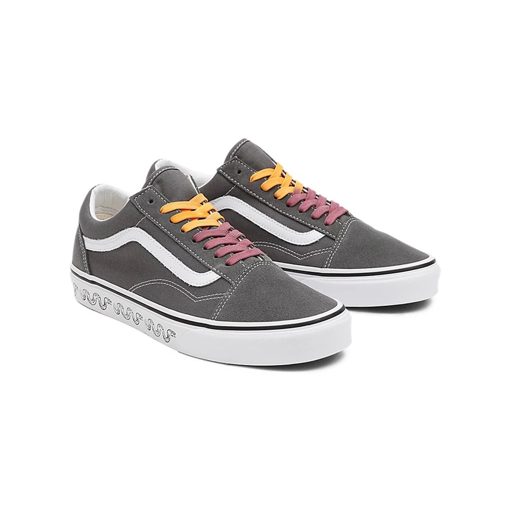 SEPATU VANS OFF THE WALL | OLD SKOOL UV DREAMS PEWTER TRUE WHITE