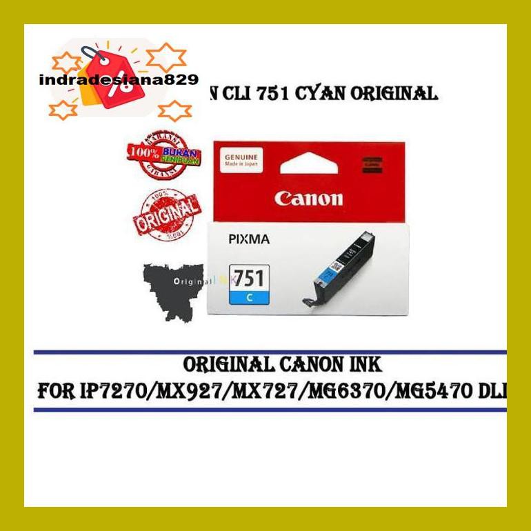 

Indr0Dpp Tinta Canon Cli 751 Cyan Ink Original 8D6Indrr